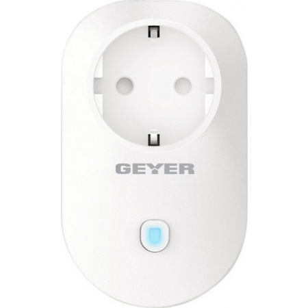 Geyer GS-So Μονή Εξωτερική Πρίζα Ρεύματος Wi-Fi Λευκή GS-SO