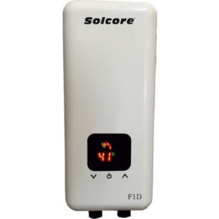 Ταχυθερμοσίφωνας Μπάνιου / Κουζίνας Ηλεκτρικός Μονοφασικός 5.5kW Solcore F1D